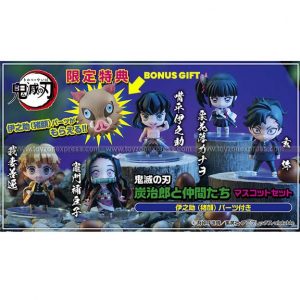 Demon Slayer Tanjiro & Friends Mascot Set